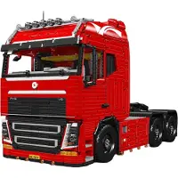 Mould King Mouldking 19015 - Technisch - Vrachtwagen - Bouwset - 4608 onderdelen - Pneumatisch & Elektrisch - Past op bekende merken