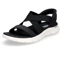 SKECHERS 141489/nvy go walk flex sandal glimmer up navy 3255