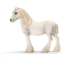 Schleich FARM WORLD Shire merrie - Speelfiguur - Kinderspeelgoed voor Jongens en Meisjes - 5 tot 12 jaar - 13735