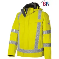 Bp Weatherproof Jacket 2030 880 86 - Hoge Zichtbaarheid Geel - Maat L
