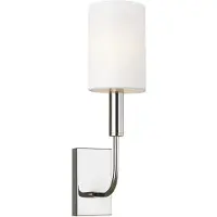Elstead Lighting LED Wandlamp Brianna | 1X E14 Max 60W | Polished Nickel