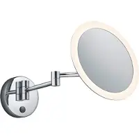 TRIO Spiegellamp View 3x Zoom 21cm rond chroom