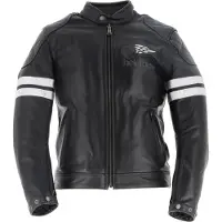 Helstons Jake Speed motorfietslederjack, zwart, maat S