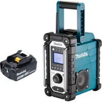 Makita DMR 116 snoerloze bouwradio 14,4 - 18 V LXT / G-serie Solo - zonder accu, zonder lader