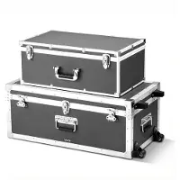 Vevor 2 x Transportkoffers Opbergdozen Afsluitbare Opbergdozen
