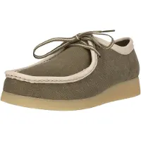 Clarks Heren Premium Wallabee Evo G Schoenen Olive Combi