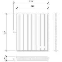 Diederichs DCI0841 Interieurfilter
