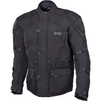 GMS Twister Zwarte Textiele Motorjas Maat L