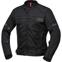 IXS Evo-Air Zwart Textiele Motorjas Maat L
