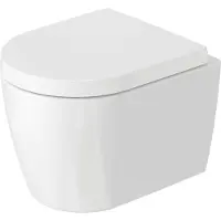 Duravit ME by Starck Wandcloset Compact Diepspoel 37x48x35 cm Keramiek Zijdemat Wit
