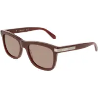 Ferragamo Zonnebril - - SF2088S - Acetaat - Rood - Vierkant