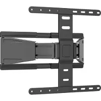 Krüger&Matz Krüger & Matz Ultra Slim Universele Verstelbare Televisie Beugel Voor LED LCD TV Van 37 Tot 75 Inch - Max 50 Kg - verticale en horizontale aanpassing - muurbeugel - slank ontwerp