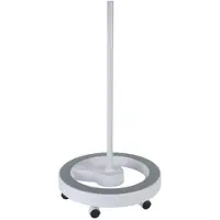 Toolland Statief met wielen voor loeplamp | (Ø 38.5 x 70 cm)