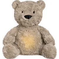 Babys Only Bo de knuffelbeer met slaaptrainer taupe