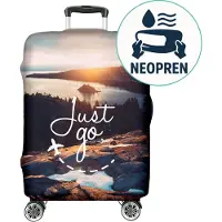 Ferocity - Kofferhoes L (27"-31") Flexibel - Gemakkelijk schoon te maken - Polyester - Just Go