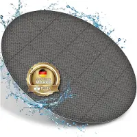Tillvex Whirlpool onderlegger, rond 240 cm, vloermat, zwembadonderlegger, mat voor outdoor whirlpools, thermische vloerbeschermingsmat, zwembadonderlaag, vloerbescherming vloerplaat beschermt en