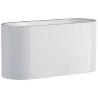 Spectrum LED Wandlamp Ovaal - Mat Wit met G9 fitting - 80x80x160 mm