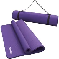 Gorilla Sports Yogamat Deluxe 190 x 100 x 1,5 cm Paars
