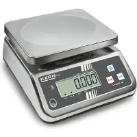 Kern FFN 3K1IPM Tafelweegschaal Weegbereik (max.) 3 kg Resolutie 1 g werkt op een accu, werkt op stekkernetvoeding Zilver
