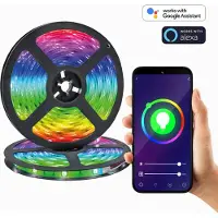 Xcoast WLAN Slimme SMART LED-stripverlichting RGBW 2m - Kan worden bediend met de gratis Smart Life app