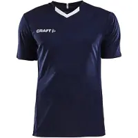 Craft Progress Jersey Contrast Shirt Heren Navy - Wit L