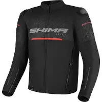 SHIMA Drift Zwart Textiele Motorjas Maat 4XL