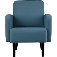 Meet by Paperflow LISBOA fauteuil, groene stoffen bekleding, zwart onderstel, B 710 x D 815 x H 830 mm