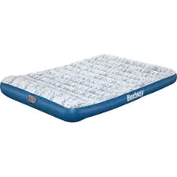 Bestway TriTech tweepersoons luchtbed met Fashion Flock oppervlak en geïntegreerde elektrische pomp, afmetingen: 203 x 152 x 30 cm