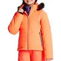 Regatta Ski Jas Dare2B Girls Predate Jacket Fiery Coral-Maat 104