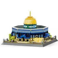Wange Dome of the rock - Palestina - Al-Quds - Al -Aqsa - Moskee - 983 Bouwstenen - Ramadan decoratie - Eid