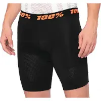 100% Short 100 Crux Line Black 34 US || Maat: 30 US