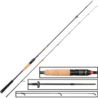 Gamakatsu Akilas Spinning Rod Zwart 2.10 m / 3-15 g