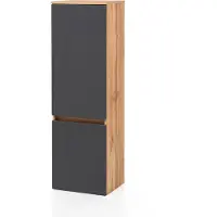 Held Kolomkast Kornel/Luna 40cm 2 deuren - eik/matgrijs