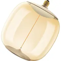 Osram LED Vintage Big Oval E27 12W 818 Filament amber dimbaar 12W,, crème / amber, Kunststof, E27 LED-lamp