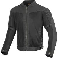 Merlin Chigwell Lite Zwart Wax Motorjas Maat 4XL