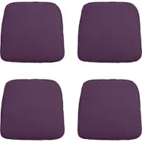 Madison zitkussen wicker panama purple ca. 48x48 cm set van 4