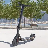 VIRON Elektrische scooter met wegvergunning, ABE-certificering, E-scooter, 20 km/u, aluminium, elektrische scooter, eKFV-certificering, opvouwbaar, e-scooter - zwart