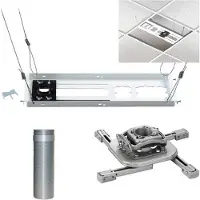 Chief KITMZ006S Plafond Argent support pour projecteurs - Supports pour projecteurs (Plafond, 11,3 kg)