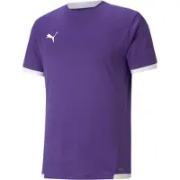Puma teamLIGA Voetbalshirt Paars Wit