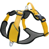 Petlando Hondenharnas Outdoor Oker&Grijs - Hondentuig - S 45-56 Cm
