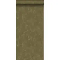 ESTAhome behang geschilderd effect kakigroen - 53 cm x 10.05 m - 148723
