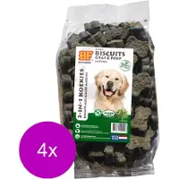 Biofood 3 In 1 Koekjes - Hondensnacks - 4 x 500 g