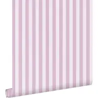 ESTAhome behang strepen paars - 53 cm x 10.05 m - 130954