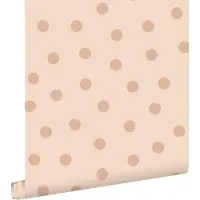 ESTAhome behang stippen roze - 53 cm x 10.05 m - 139731
