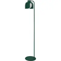 Osram Decor Corolle vloerlamp, groen, metaal en glas, E27 fitting, stoffen kabel, retro-stijl, diameter 270 mm