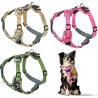 Hunter Hondentuig Divo Camouflage Roze Maat XS
