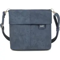 Zwei Handtas 'MADEMOISELLE' blauw denim
