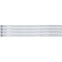 Alberts 862459 Rolluikband | in diverse uitvoeringen | verzinkt blauw | rol Ø16 mm | afmeting 1000 x 40 mm | Set van 4