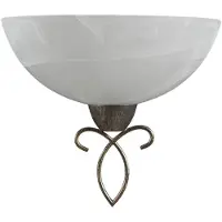 LINDBY Wandlamp Mohija, dimbaar, zwart, Woon-/ Eetkamer, Glas, Antiek, wandlamp