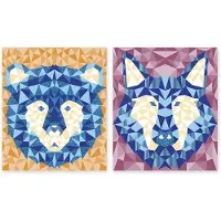 Janod Kit créatif Mosaïques Mousse Animaux de la Forêt